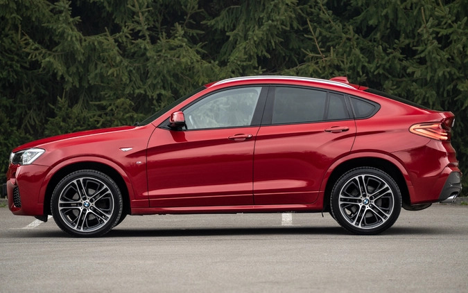 BMW X4 cena 124000 przebieg: 75000, rok produkcji 2015 z Brzozów małe 781